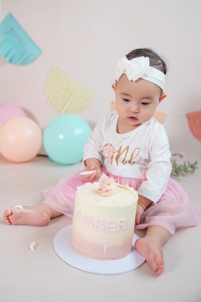 Cake smash, smash cake, cakesmashs shoot aalsmeer,